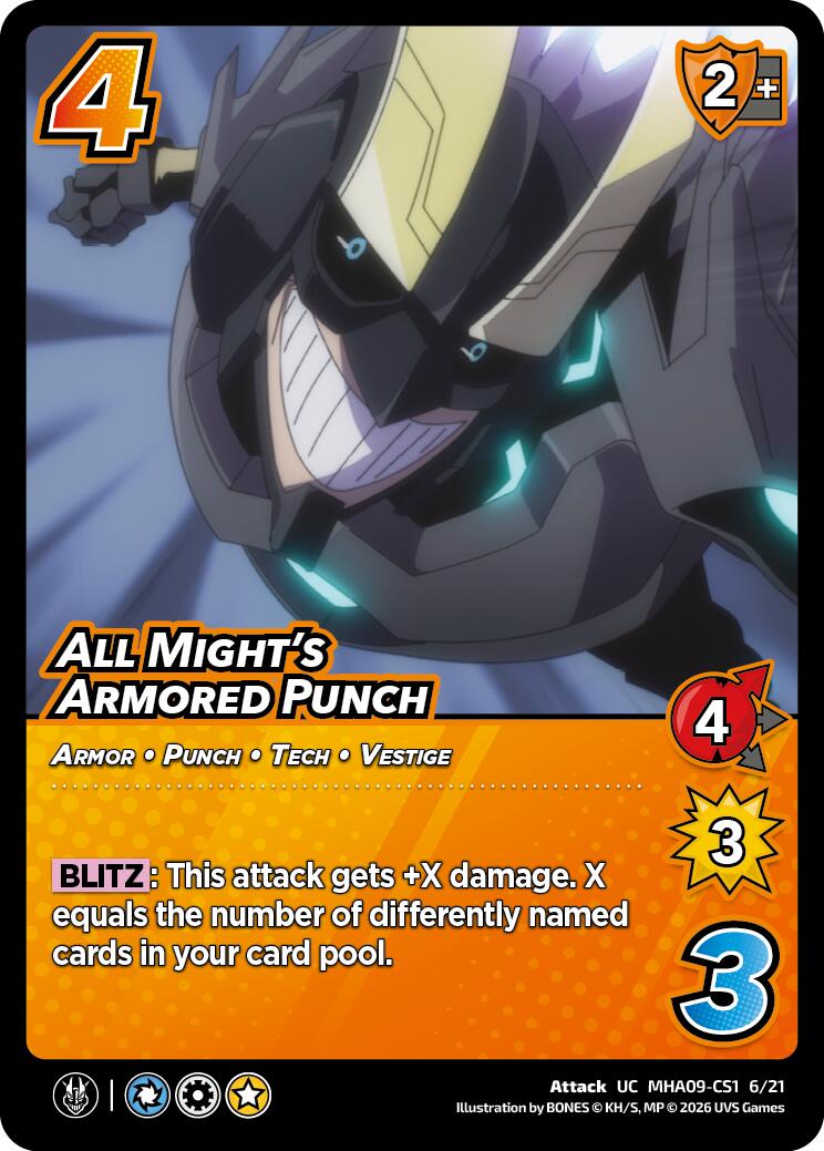 All Might's Armored Punch [Challenger Series: My Hero Academia - Final Battle] | Total Play