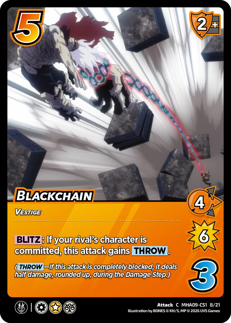 Blackchain [Challenger Series: My Hero Academia - Final Battle] | Total Play