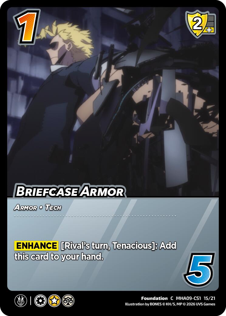 Briefcase Armor [Challenger Series: My Hero Academia - Final Battle] | Total Play