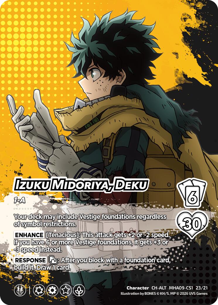 Izuku Midoriya, Deku (Alternative Art) [Challenger Series: My Hero Academia - Final Battle] | Total Play