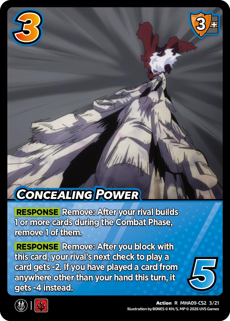 Concealing Power [Challenger Series: My Hero Academia - Final Battle] | Total Play