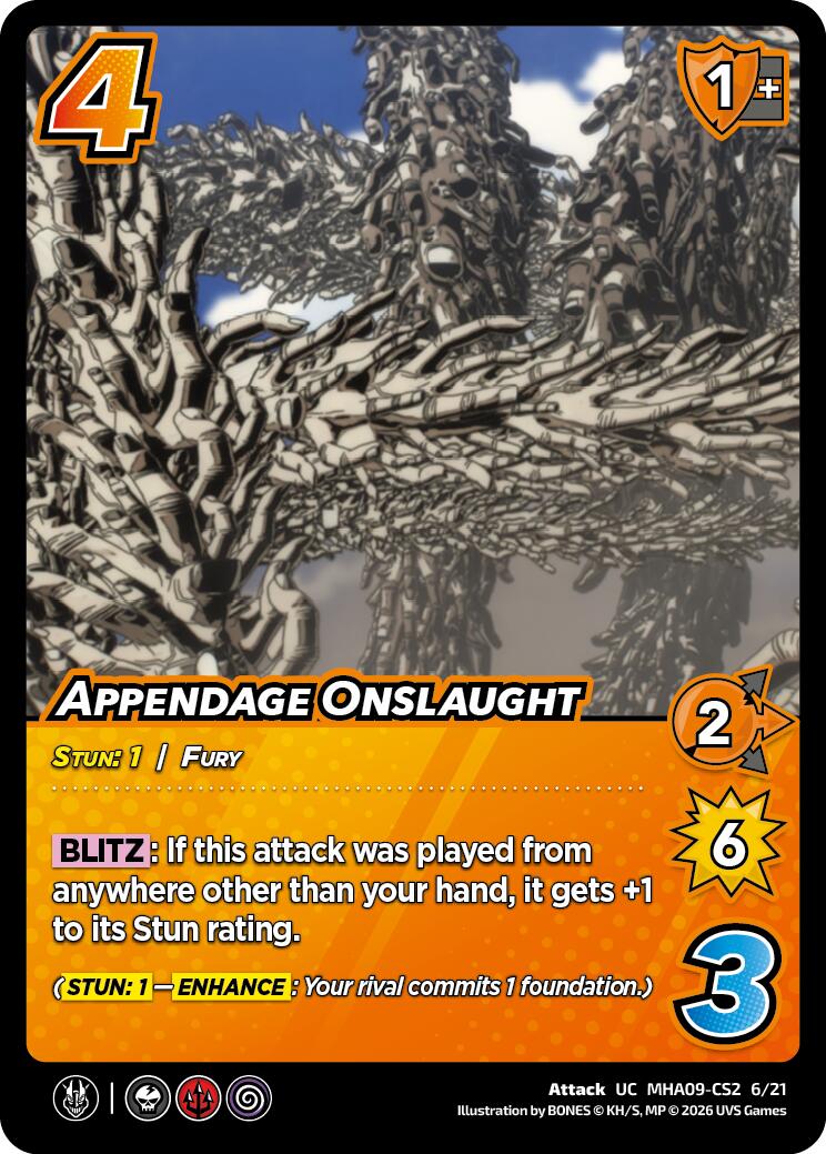 Appendage Onslaught [Challenger Series: My Hero Academia - Final Battle] | Total Play