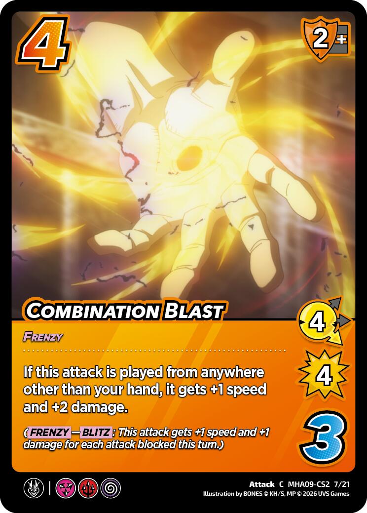 Combination Blast [Challenger Series: My Hero Academia - Final Battle] | Total Play