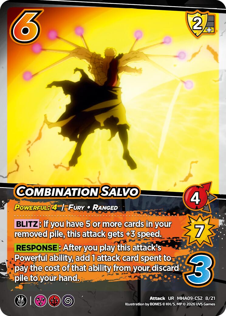 Combination Salvo [Challenger Series: My Hero Academia - Final Battle] | Total Play