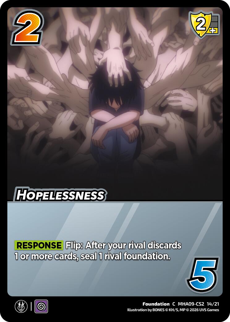 Hopelessness [Challenger Series: My Hero Academia - Final Battle] | Total Play