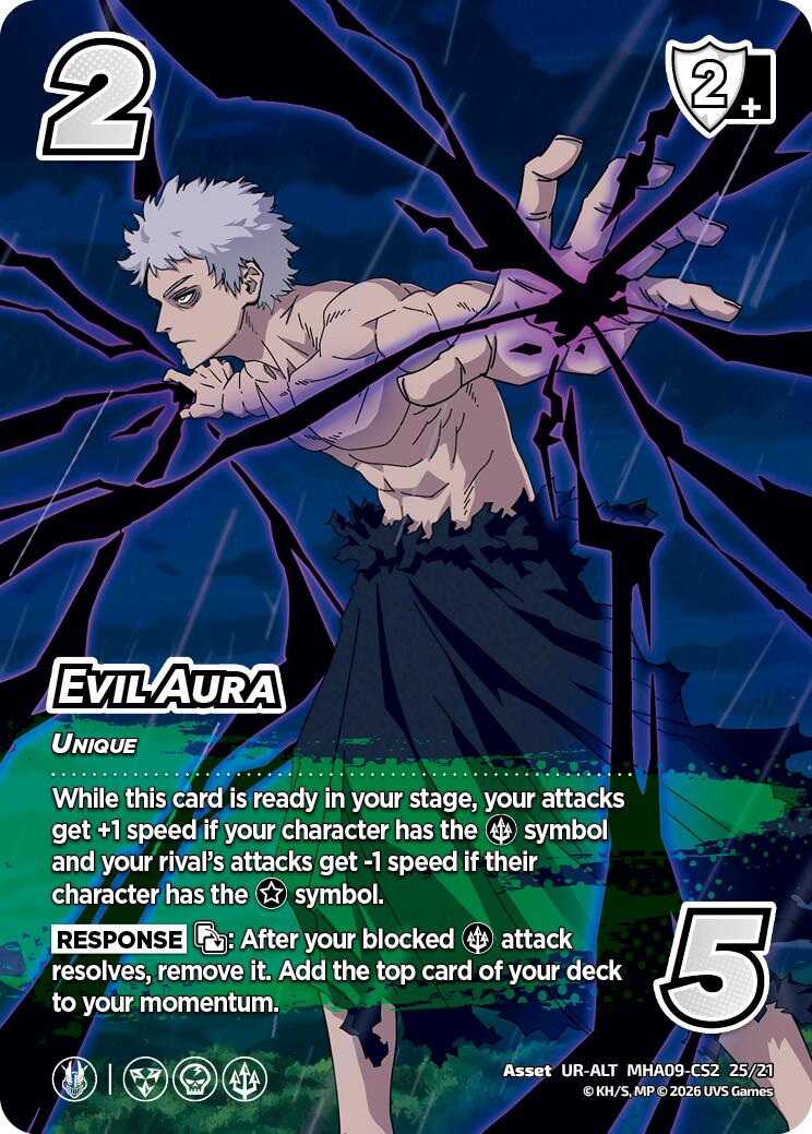 Evil Aura (Alternative Art) [Challenger Series: My Hero Academia - Final Battle] | Total Play