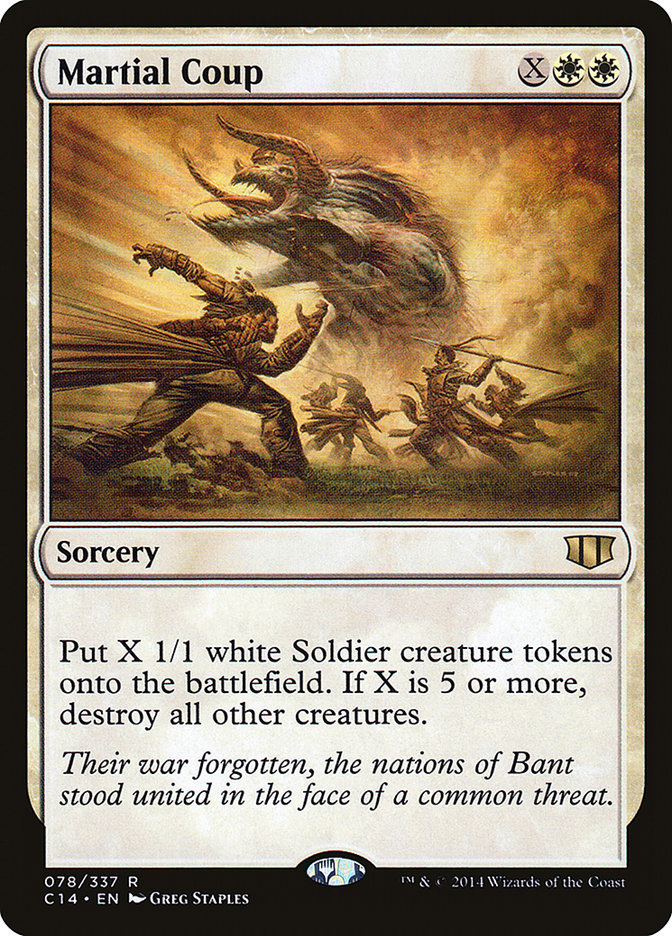 Martial Coup [Commander 2014] | Total Play