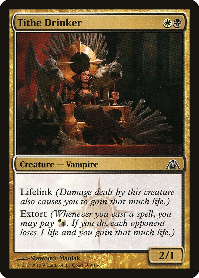 Tithe Drinker [Dragon's Maze] | Total Play