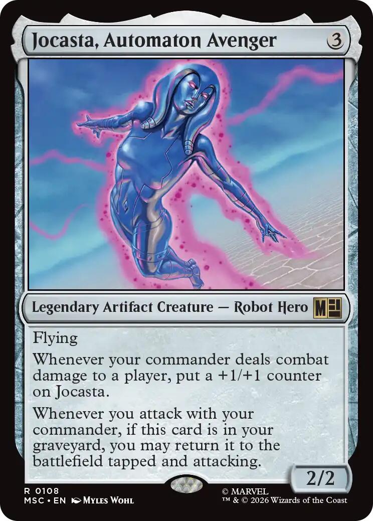 Jocasta, Automaton Avenger (Surge Foil) [Marvel Super Heroes Commander] | Total Play