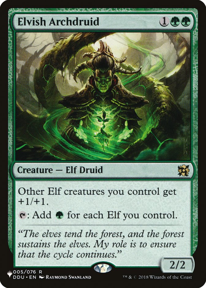 Elvish Archdruid [The List] | Total Play