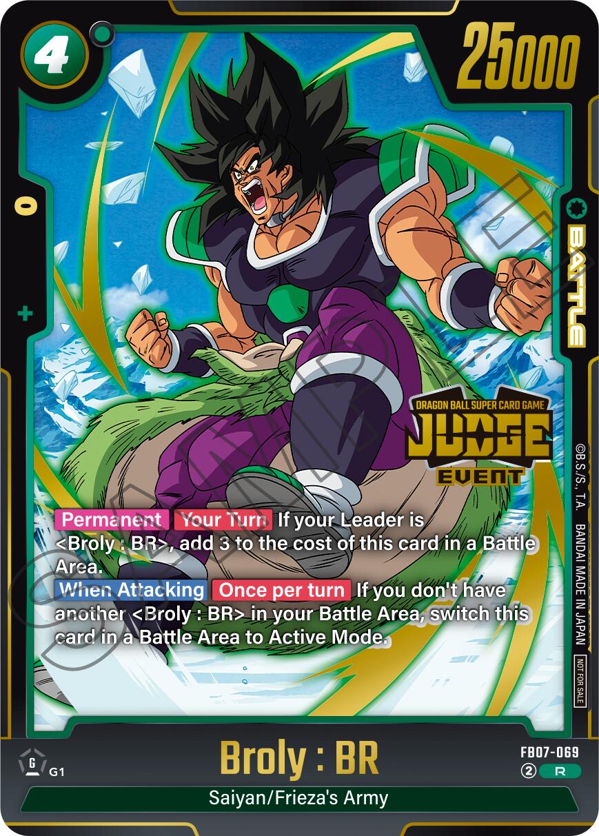 Broly : BR (Judge Pack 05 - Event Judge) [Fusion World Tournament Cards] | Total Play