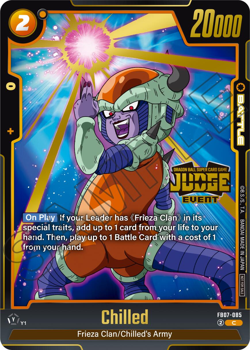 Chilled (Judge Pack 05 - Event Judge) [Fusion World Tournament Cards] | Total Play