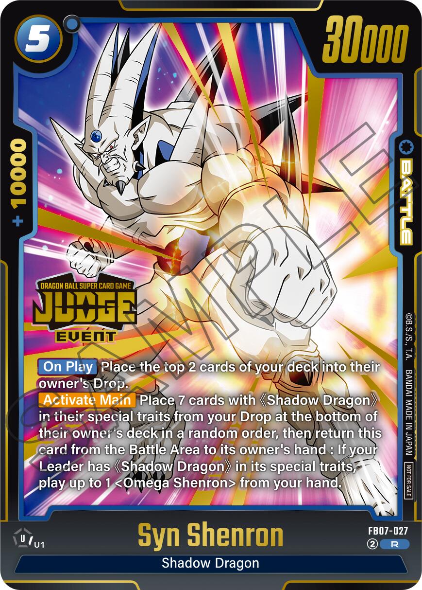 Syn Shenron (Judge Pack 05 - Event Judge) [Fusion World Tournament Cards] | Total Play