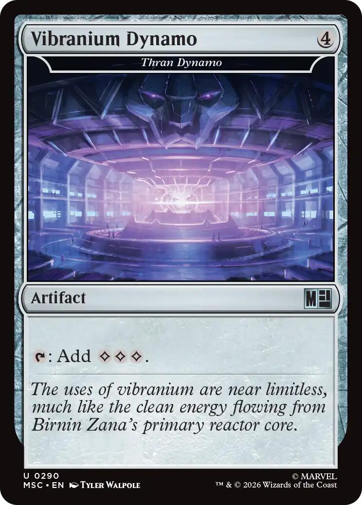 Vibranium Dynamo - Thran Dynamo (Surge Foil) [Marvel Super Heroes Commander] | Total Play