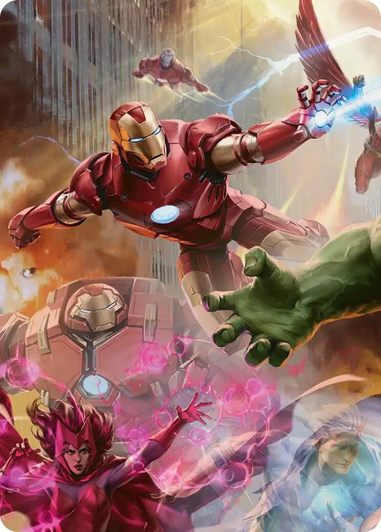 Iron Man, Futurist Paragon Art Card [Marvel Super Heroes Art Series] | Total Play