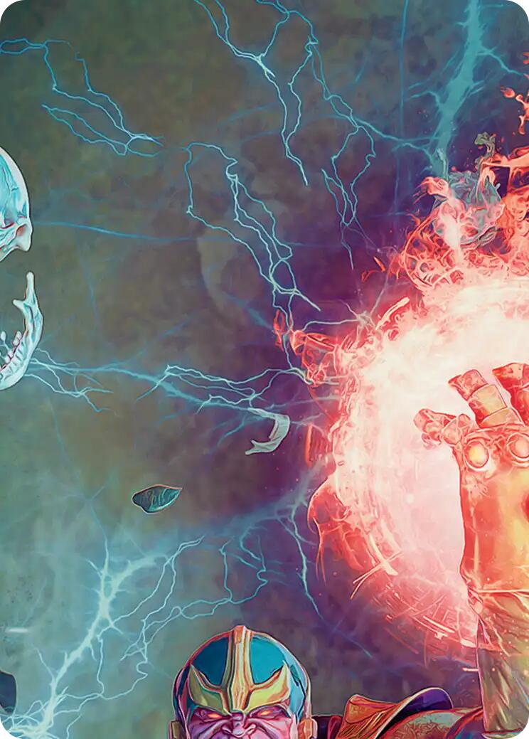 Thanos, the Mad Titan Art Card (2/9) [Marvel Super Heroes Art Series] | Total Play