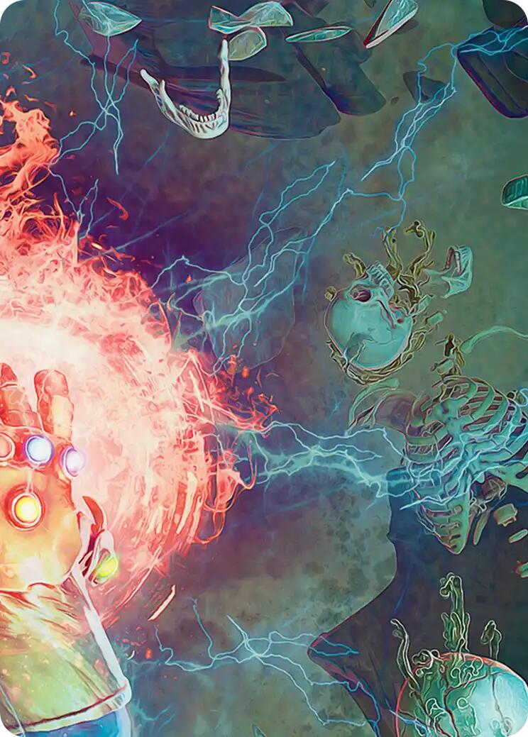 Thanos, the Mad Titan Art Card (3/9) [Marvel Super Heroes Art Series] | Total Play