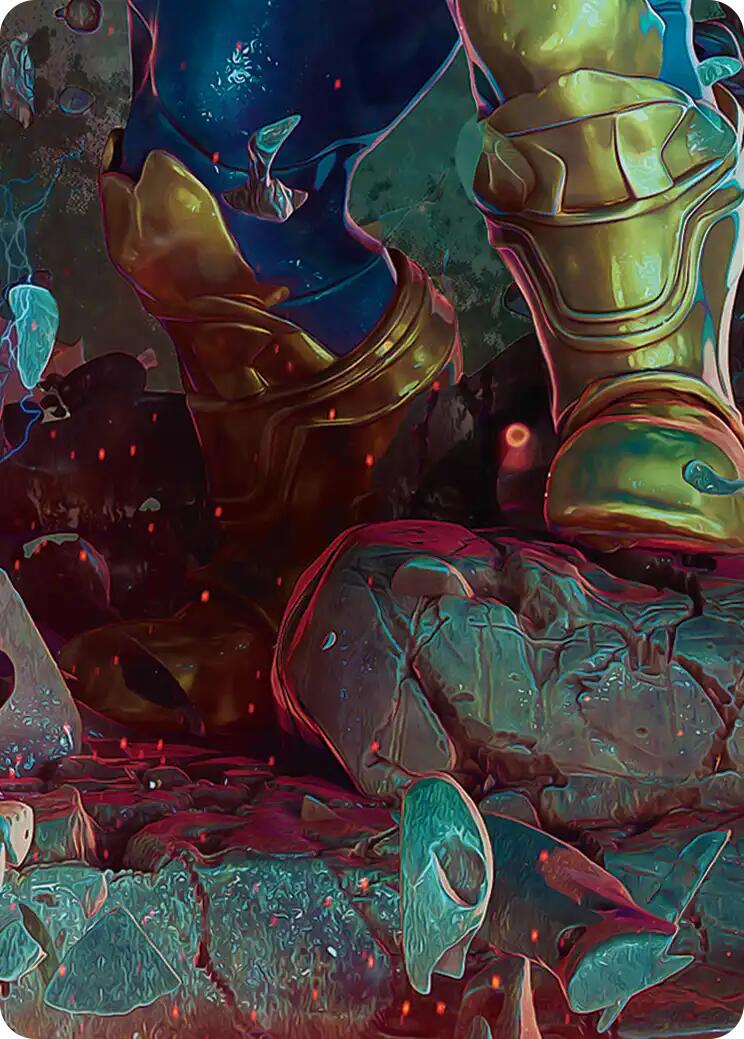Thanos, the Mad Titan Art Card (8/9) [Marvel Super Heroes Art Series] | Total Play