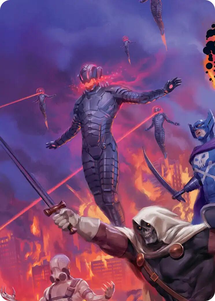 Ultron, Machine Overlord Art Card [Marvel Super Heroes Art Series] | Total Play