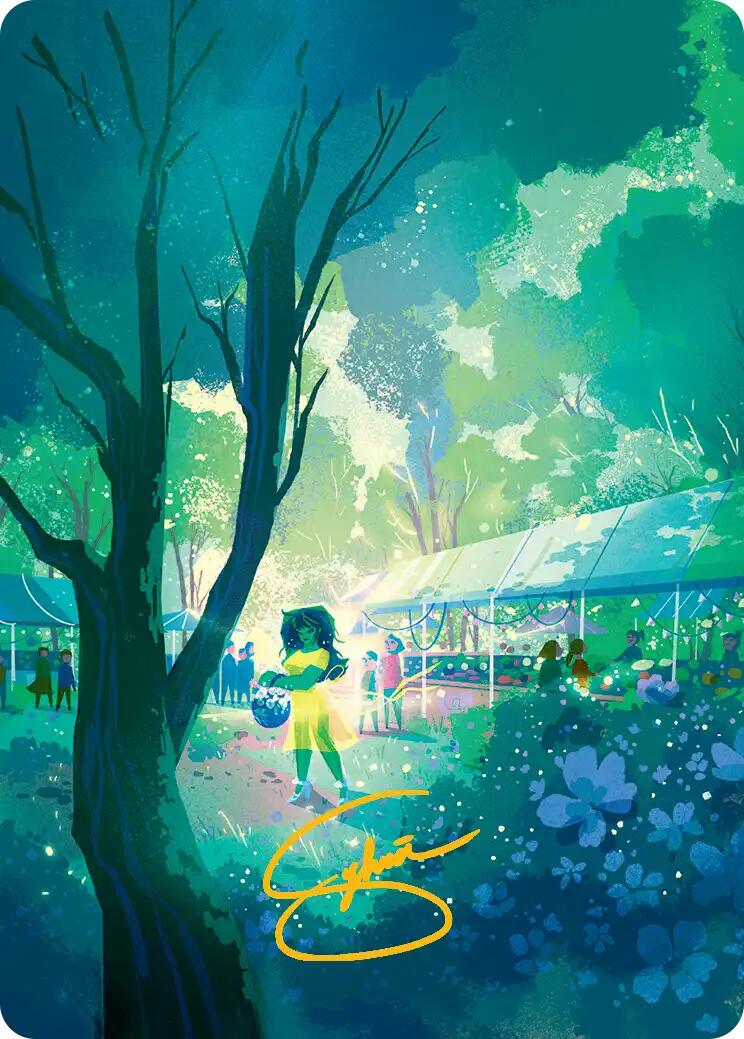 Forest Art Card (Gold-Stamped Signature) [Marvel Super Heroes Art Series] | Total Play