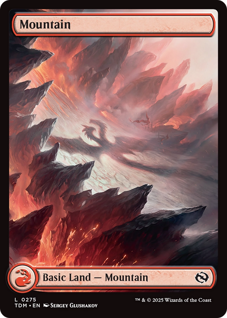 Mountain (0275) [Tarkir: Dragonstorm] | Total Play