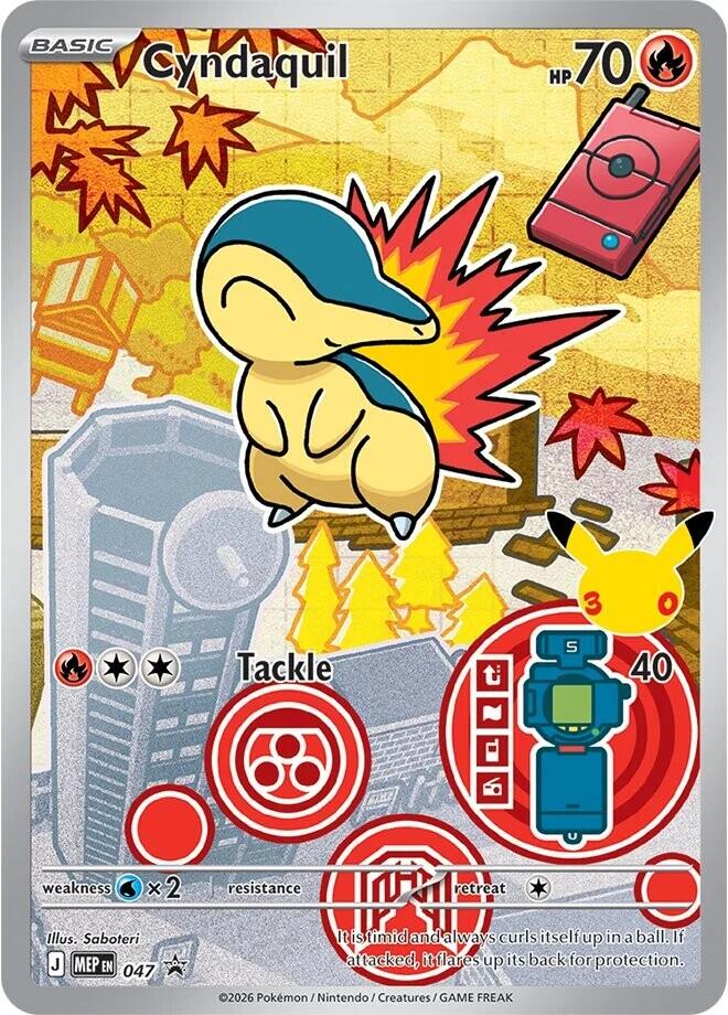 Cyndaquil (047) [Mega Evolution Promo] | Total Play