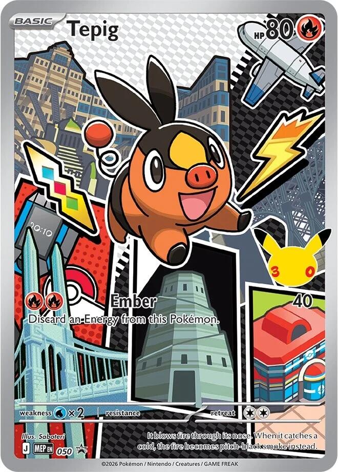 Tepig (050) [Mega Evolution Promo] | Total Play