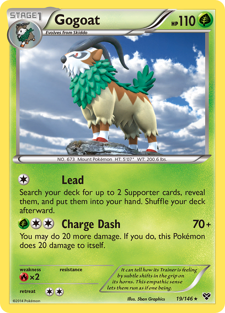 Gogoat (19/146) [XY: Base Set] | Total Play