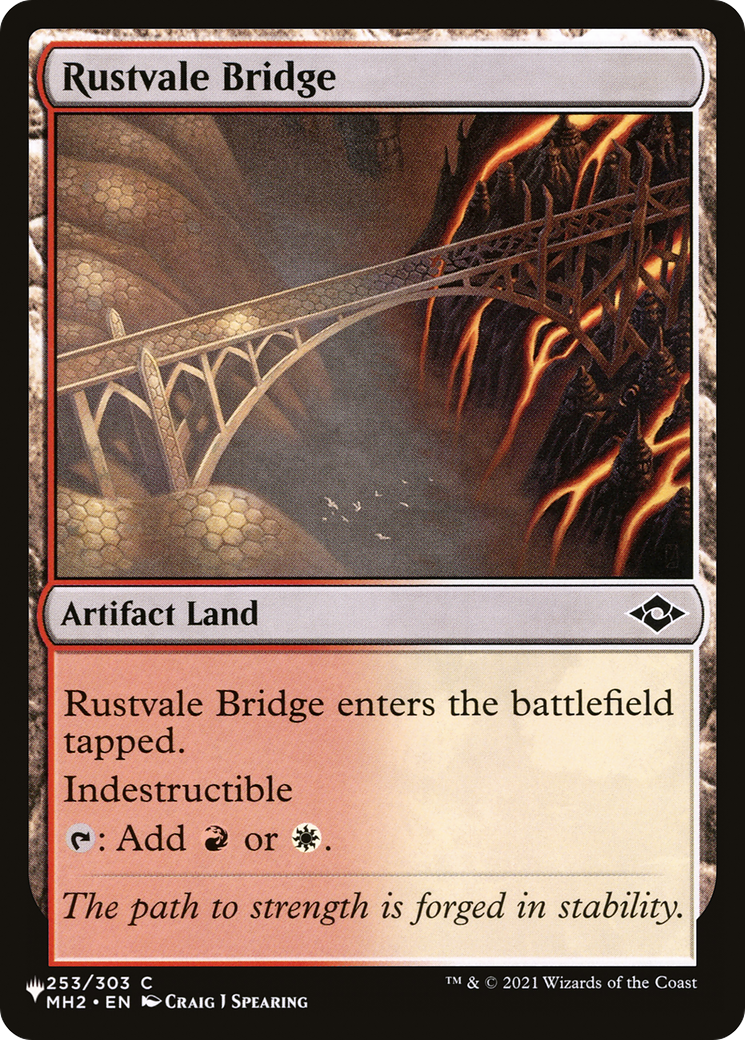 Rustvale Bridge [The List] | Total Play