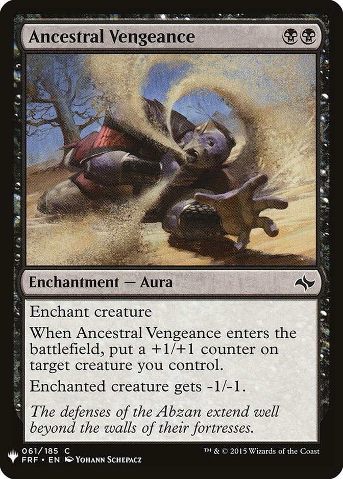 Ancestral Vengeance [Mystery Booster] | Total Play