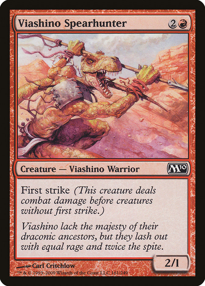 Viashino Spearhunter [Magic 2010] | Total Play
