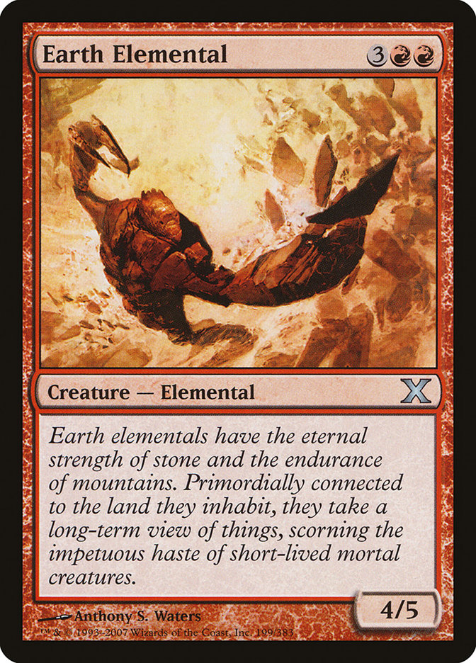Earth Elemental [Tenth Edition] | Total Play