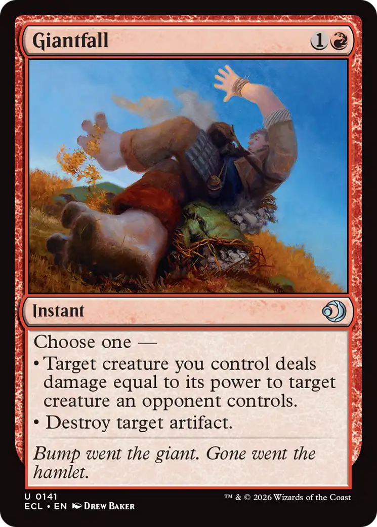 Giantfall [Lorwyn Eclipsed] | Total Play