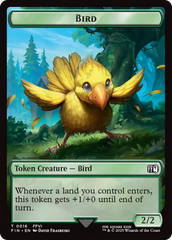 Hero (0006) // Bird (0016) Double-Sided Token [FINAL FANTASY Tokens] | Total Play