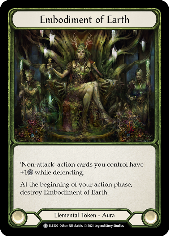 Embodiment of Earth // Embodiment of Lightning [U-ELE109 // U-ELE110] (Tales of Aria Unlimited)  Unlimited Normal | Total Play