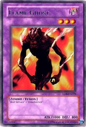 Flame Ghost [LOB-EN029] Rare | Total Play