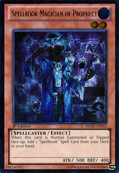 Spellbook Magician of Prophecy [REDU-EN015] Ultimate Rare | Total Play