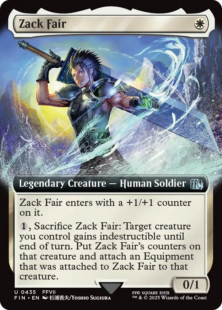 Zack Fair (Extended Art) [FINAL FANTASY] | Total Play
