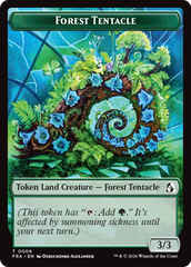 Forest Tentacle // Beast Double-Sided Token [Reality Fracture Tokens] | Total Play