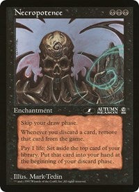 Necropotence (Oversized) [Oversize Cards] | Total Play