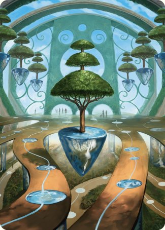 Rejuvenating Springs Art Card [Commander Masters Art Series] | Total Play