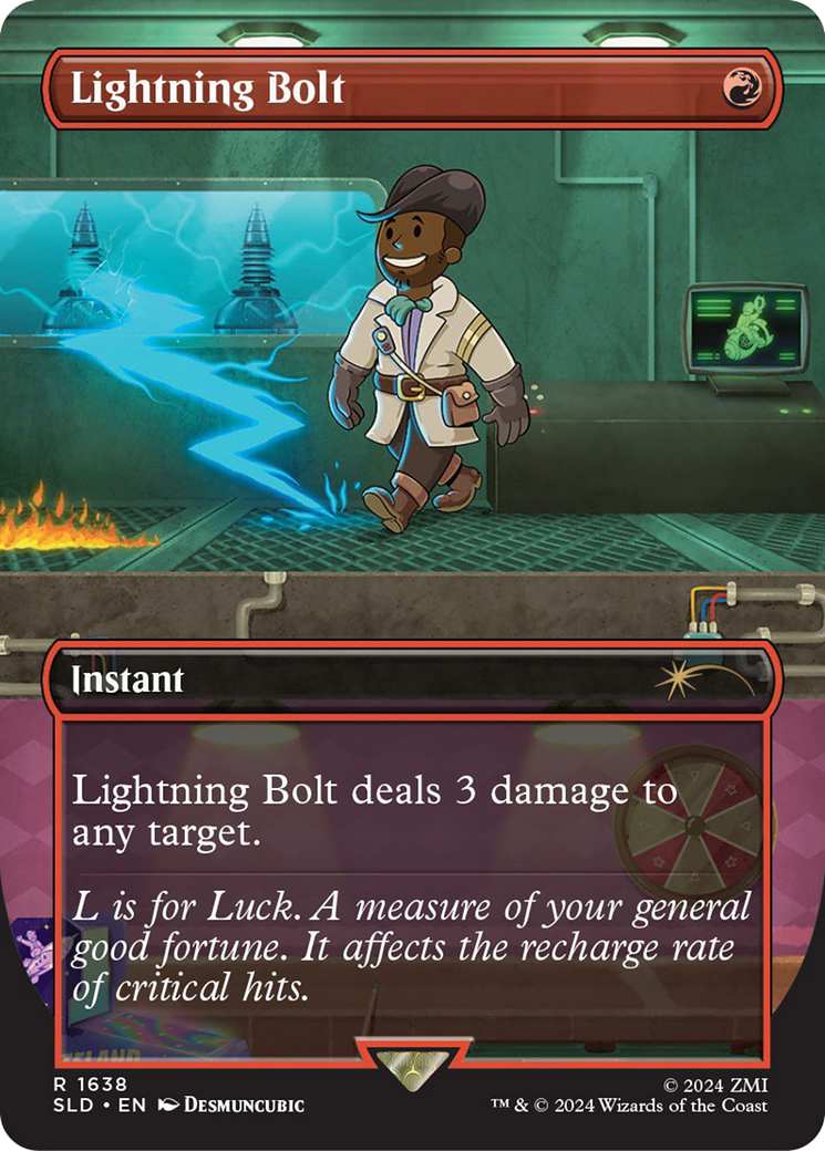Lightning Bolt (1638) [Secret Lair Drop Series] | Total Play