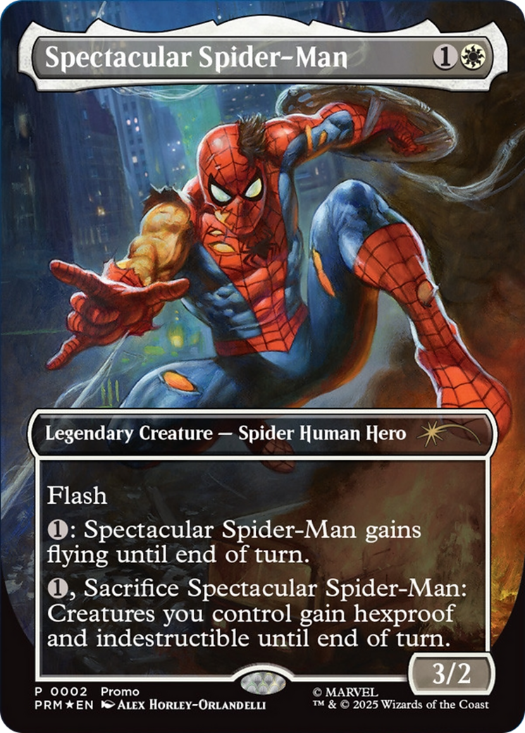 Spectacular Spider-Man (Borderless) [Media Promos] | Total Play