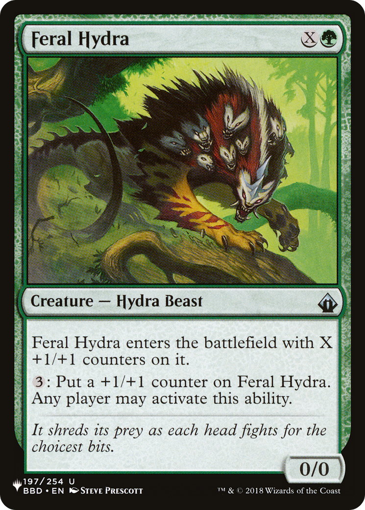 Feral Hydra [The List] | Total Play