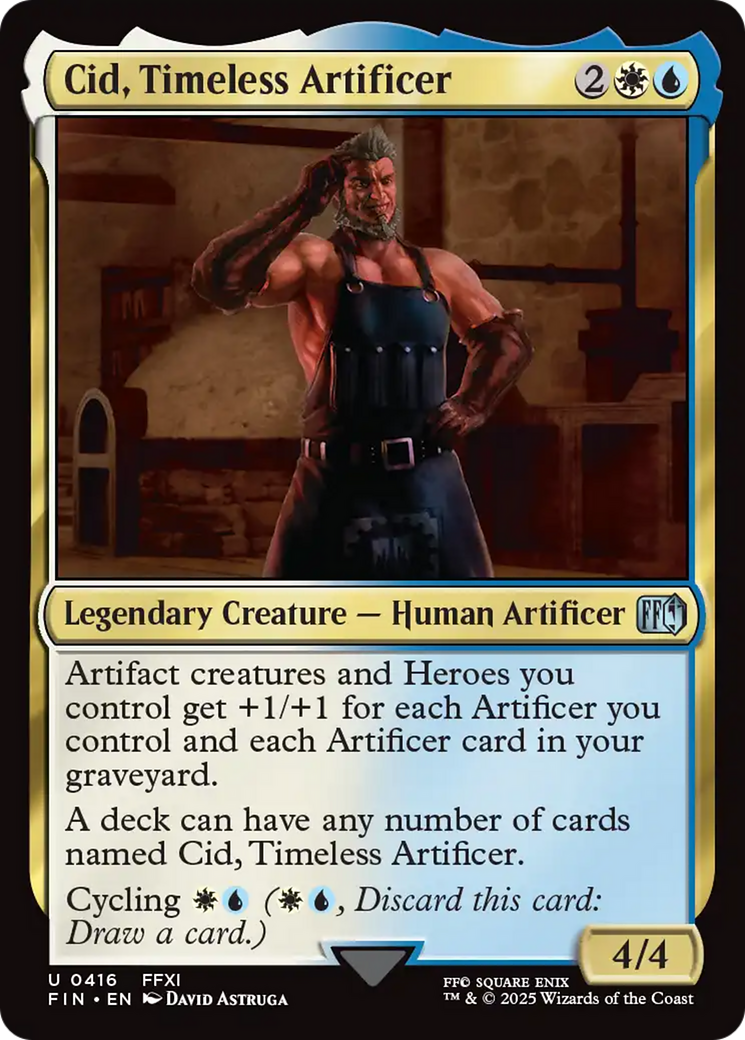 Cid, Timeless Artificer (0416) [FINAL FANTASY] | Total Play