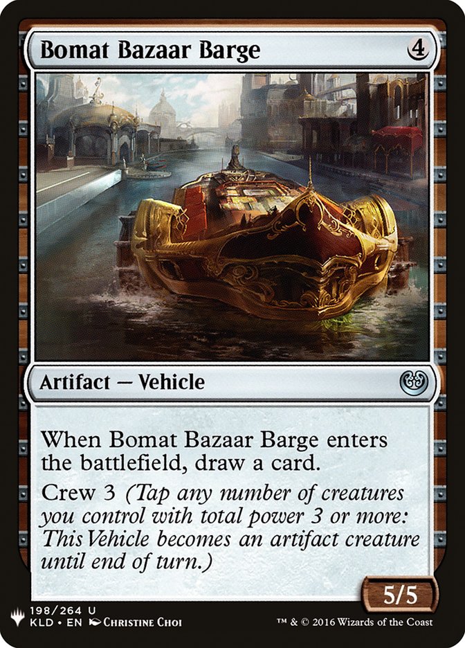 Bomat Bazaar Barge [Mystery Booster] | Total Play