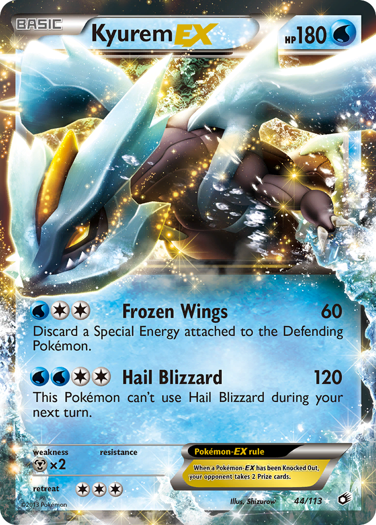 Kyurem EX (44/113) [Black & White: Legendary Treasures] | Total Play