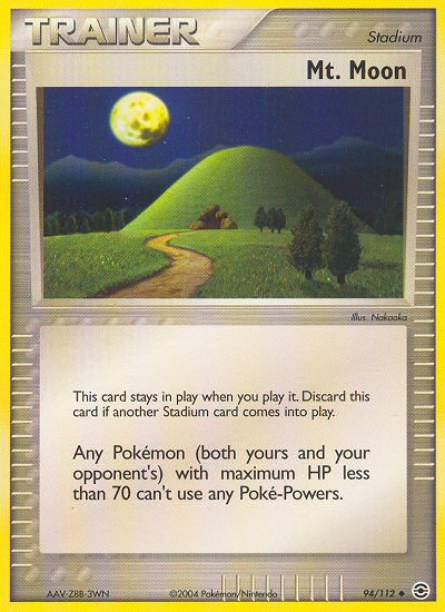 Mt. Moon (94/112) [EX: FireRed & LeafGreen] | Total Play