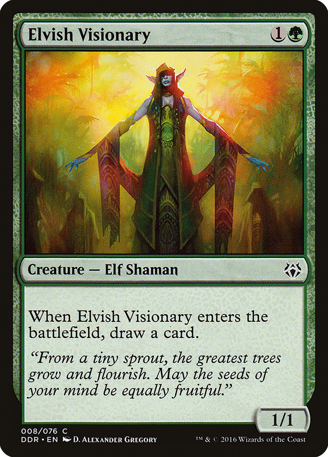 Elvish Visionary [Duel Decks: Nissa vs. Ob Nixilis] | Total Play