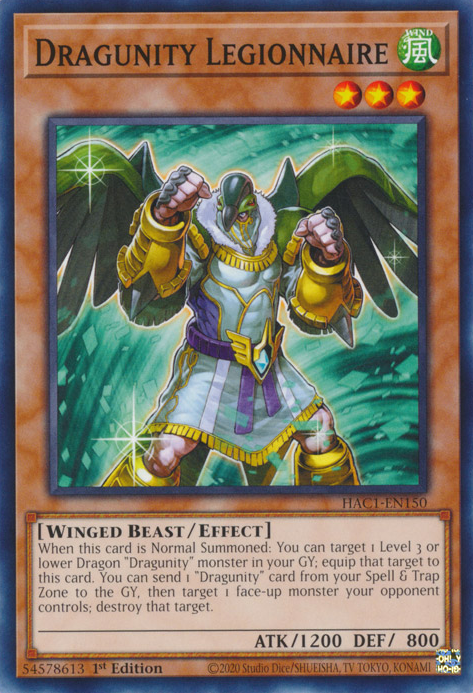 Dragunity Legionnaire [HAC1-EN150] Common | Total Play